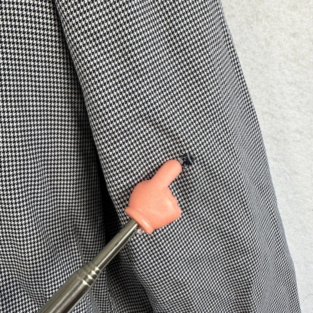 Polo Ralph Lauren Custom Fit Houndstooth Button Down Shirt Mens 17/43‎ Classic